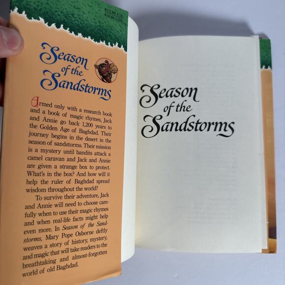Season of the Sandstorms (Magic Tree House #34) - Hardcover - 1st Edition 2005 - Picture 7 of 10